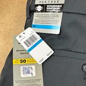 PGA Tour Men's Charcoal Jacket with Adjustable Waist